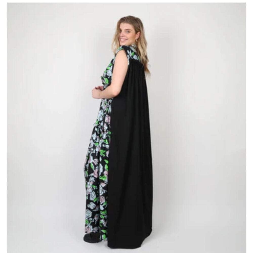 Brogger Ella Gown Silk Floral Maxi Dress Size XS